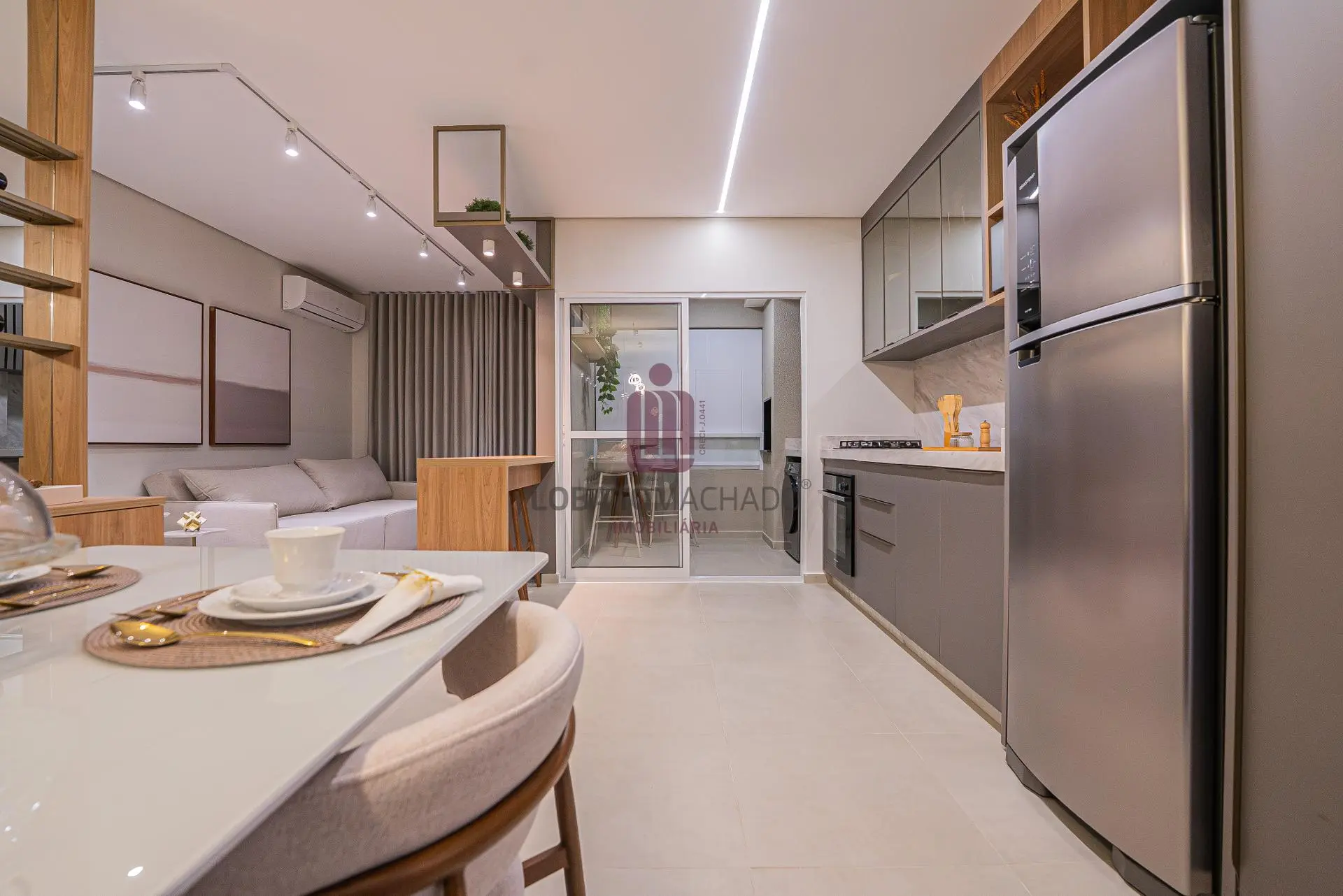 Cozinha do empreendimento Lumina Residencial