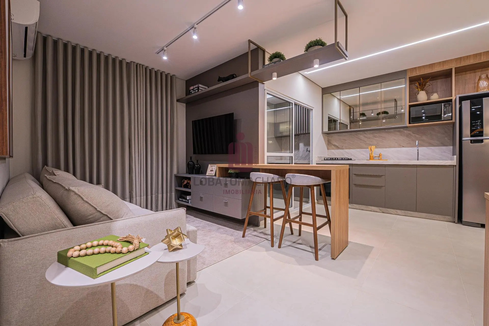 Sala do empreendimento Lumina Residencial