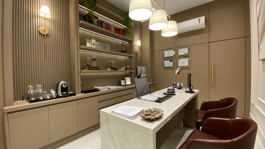 Ambiente interno da sede da Lobato Machado